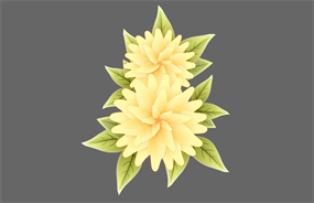 春天盛开的花朵flash动画